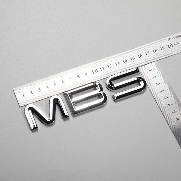 Kromattu ABS 3D Emblem Automotive Hope Mirror värilogo