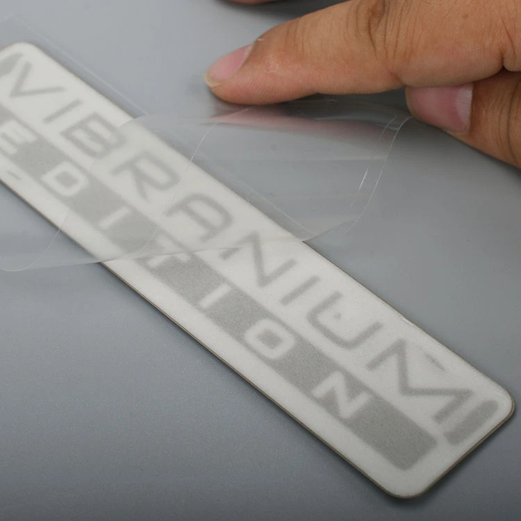 Electroform Metal Label Nickel -logotarra