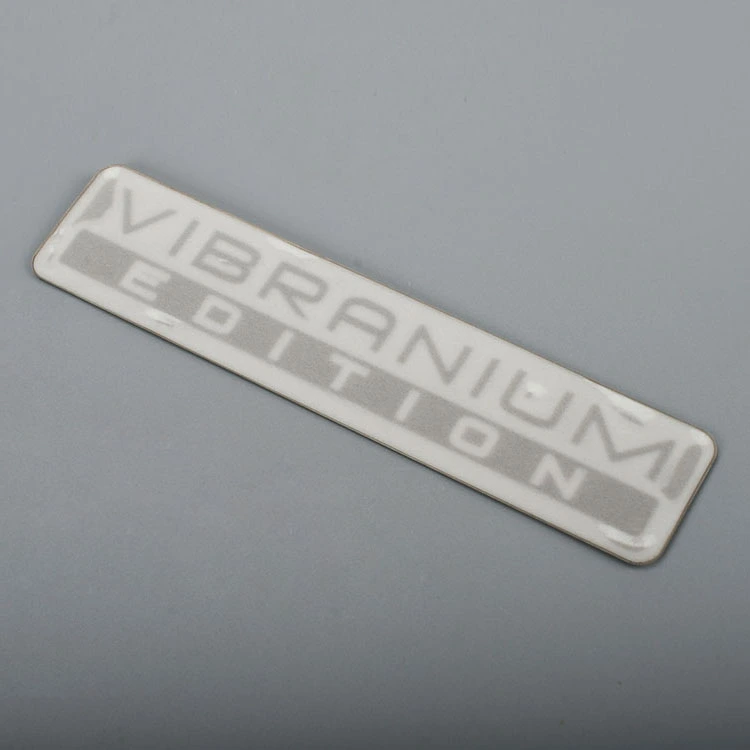 Electroform Metal Label Nickel -logotarra