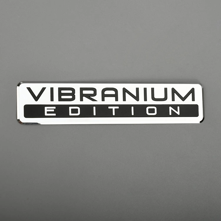 Electroform Metal Label Nickel -logotarra