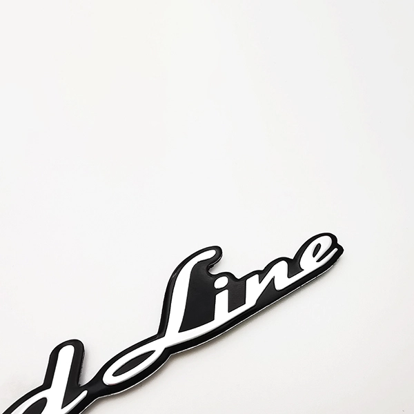 3D metallimerkki