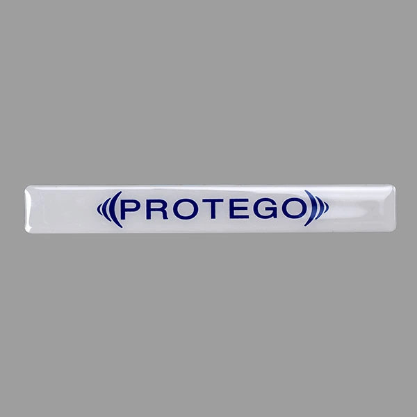 3D Dome Label Logo Epoksi pyöreä korotettu paino kristalli epoksihartsi tarra