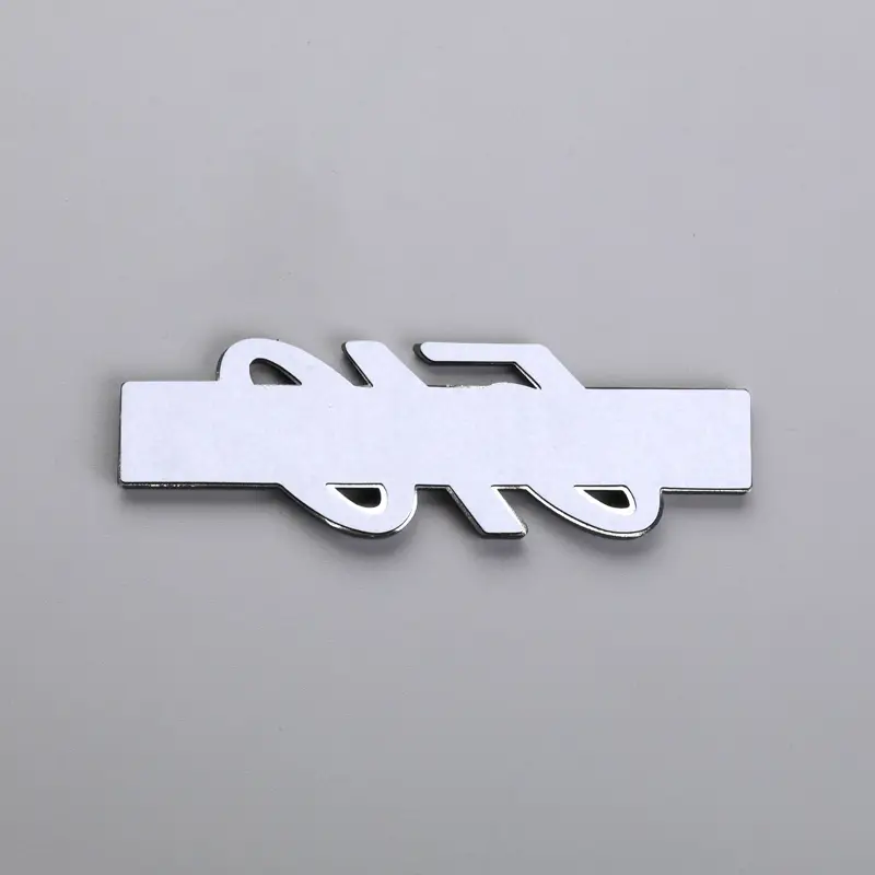 ABS Chrome Emblem 3D -auton logomerkki