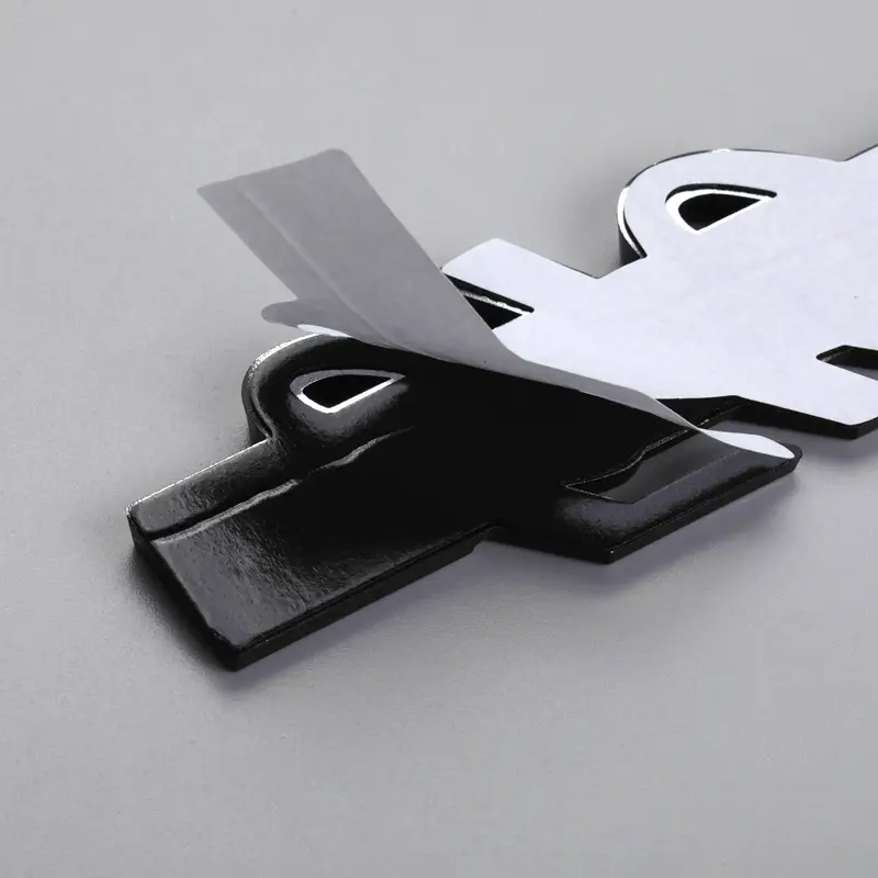 ABS Chrome Emblem 3D -auton logomerkki