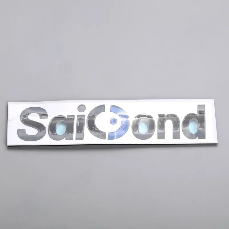 ABS muovinen tunnus ABS 3D kodin sähköinen nimikilpi
