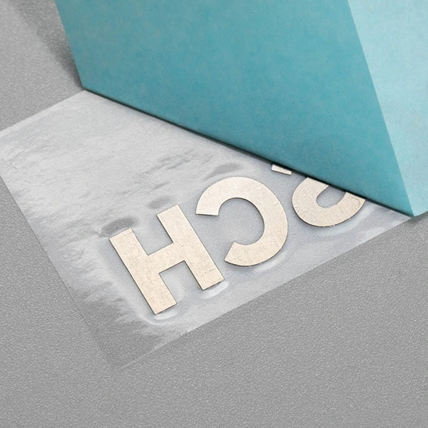 Adhesive Nickel Label