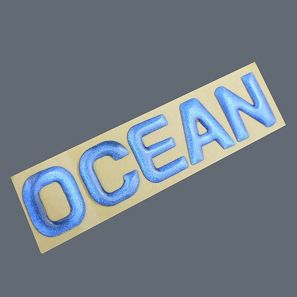 Mukautettu tuloste korkealaatuinen vahva liima 3d kupoli erillinen logo epoksi tarra