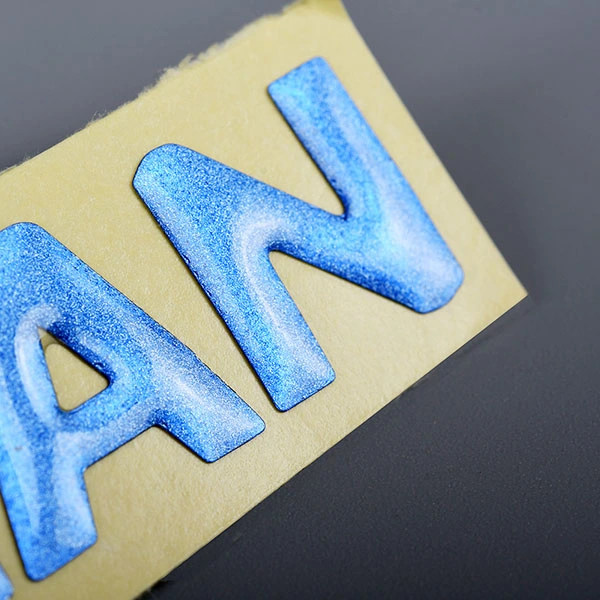 Mukautettu tuloste korkealaatuinen vahva liima 3d kupoli erillinen logo epoksi tarra