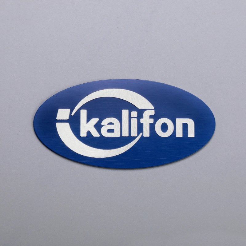 Koneen metallipainevalualumiinimerkki