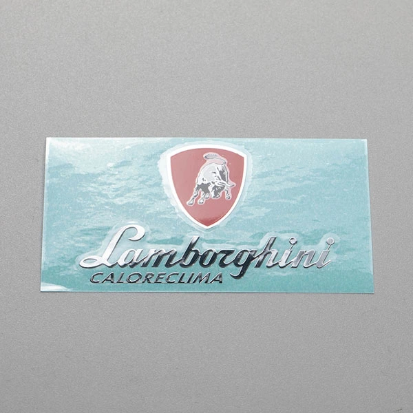 Nikkelin kiiltävä lämmönkestävä logo