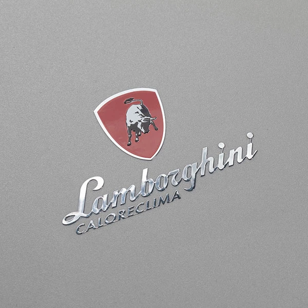 Nikkelin kiiltävä lämmönkestävä logo