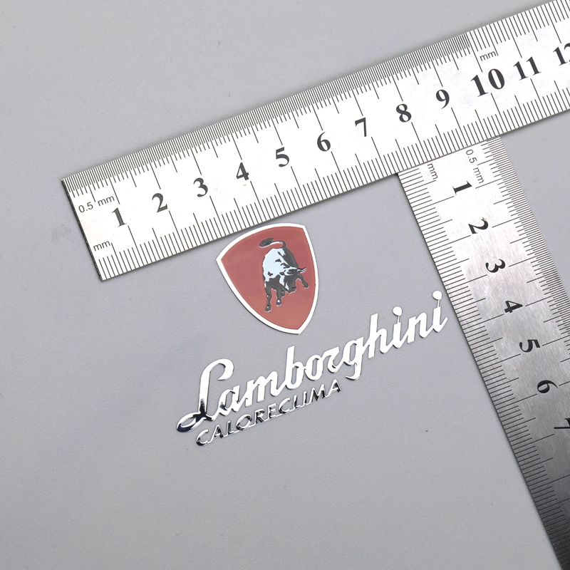 Metallin galvanointitarratulostus värikäs logotarra