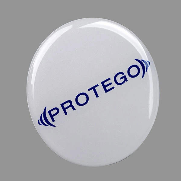 PU Dome Resin Epoksi -logo PU-tarra