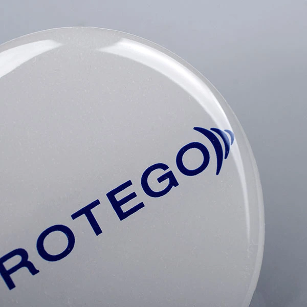 PU Dome Resin Epoksi -logo PU-tarra